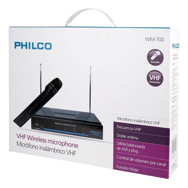 Wm700 Microfono Inalambrico Vhf Philco Wm700 – Todo Audio