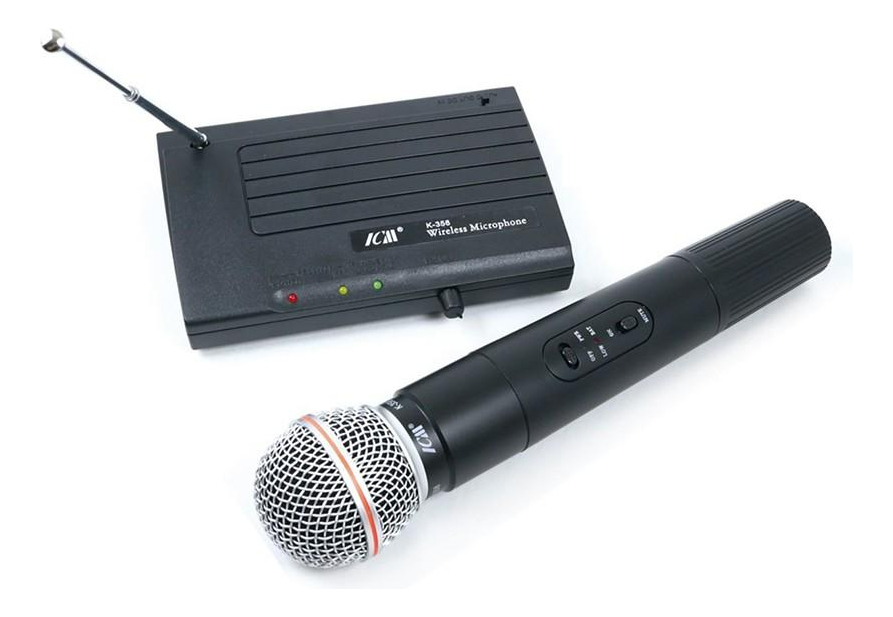 Micrófono Inalambrico Vhf Icm - Imagen 3