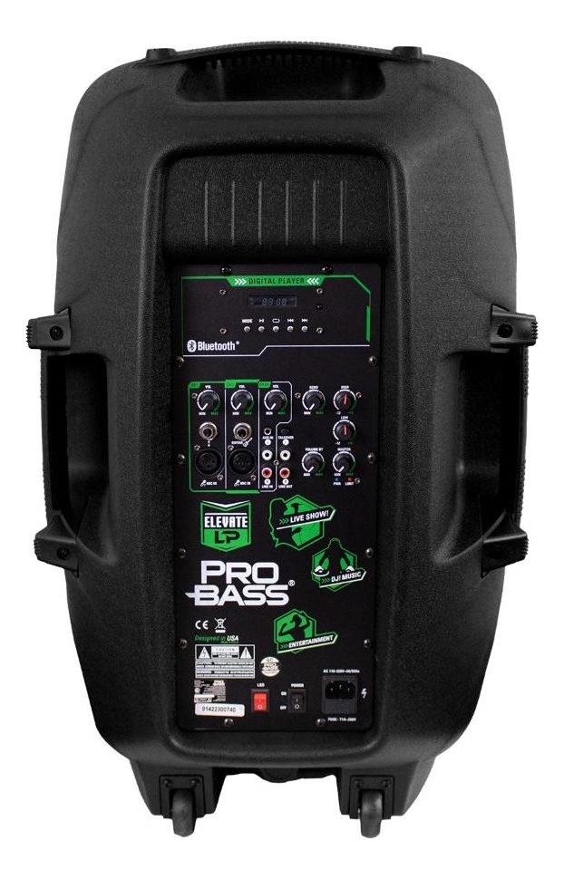 Parlante Activo Probass Elevate Lp - Imagen 2