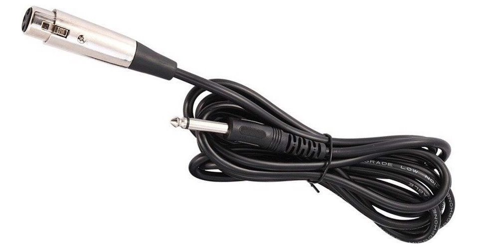 Micrófono Vocal Profesional Sm58 Dinámico Cardioide Karaoke Color Negro Con Plateado - Imagen 6