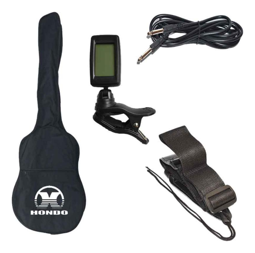 Bajo Pack De Bajo Hgp-740 Hondo Rojo - Imagen 2