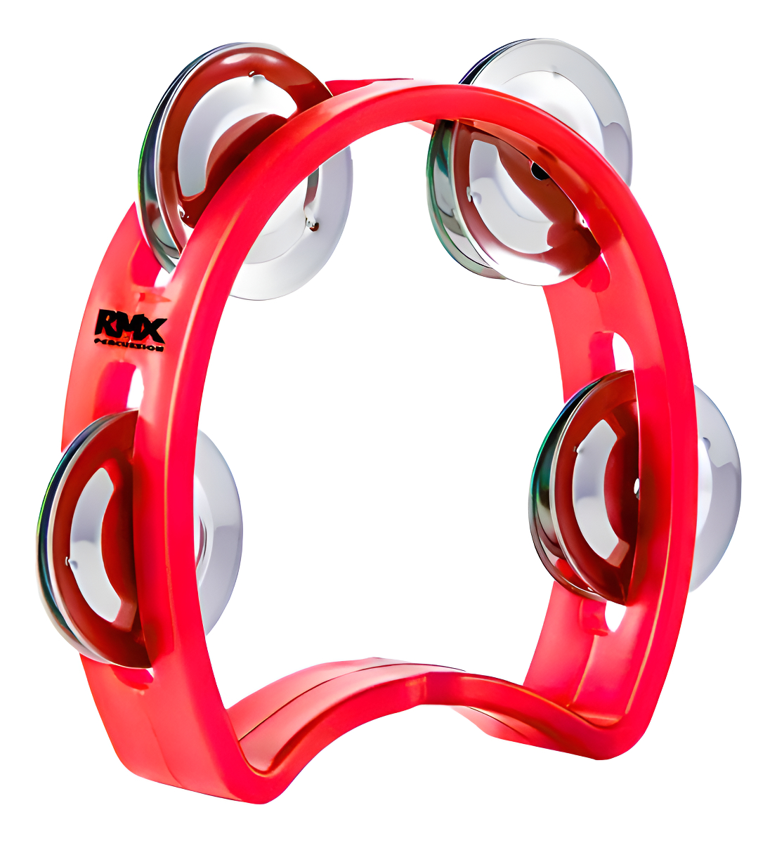 Mini Pandero Media Luna Rojo Niños Rmx Todoaudiochile