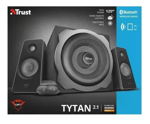 Subwoofer Trust Tytan 2.1 Gxt-38bt 120w Rms