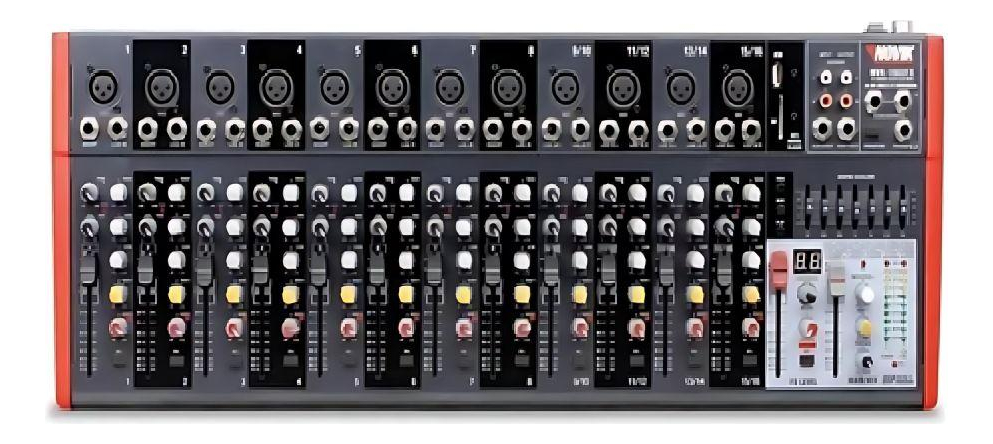 Consola Mixer 16 Canales Novik Neo Nvk-1602fx