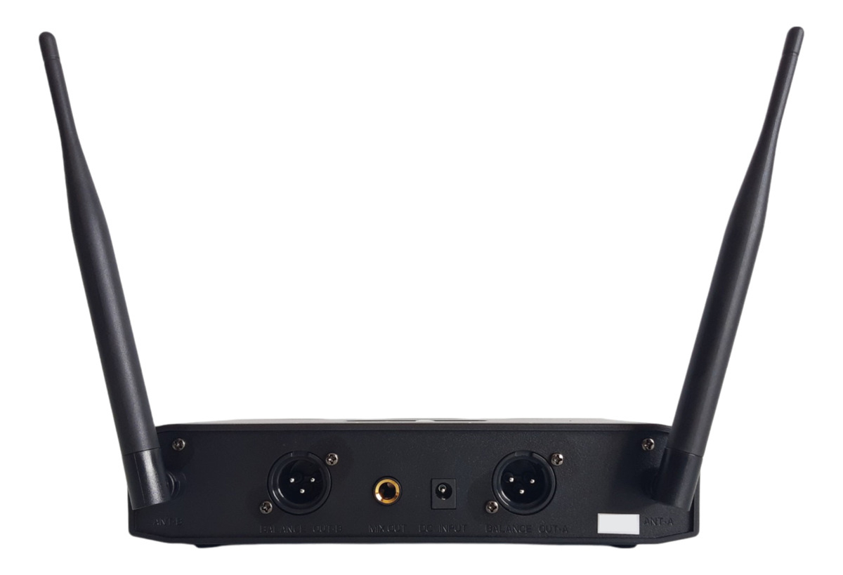 Set X2 Micrófonos Inalámbricos Novik Unk-330 Uhf 70m Maletín - Imagen 6