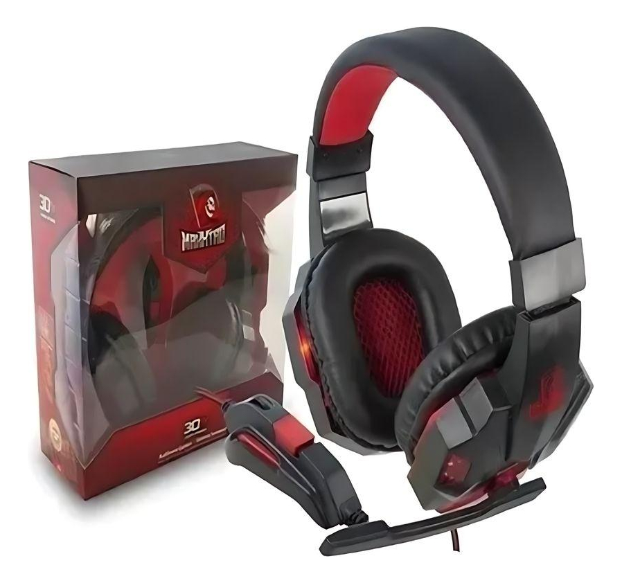 Audífonos Gamer 3dfx Maxxtro Hi Fi 3.5mm- Usb Negro