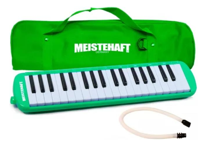 Melódica 37 Notas Verde C/estuche Meistehaft