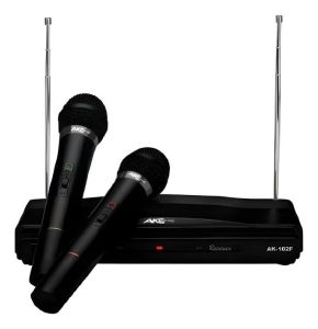 Micrófonos Inalámbrico Doble Con Canales Independiente