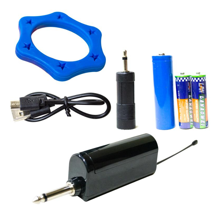 Micrófono Dinámico Hanset Inalámbrico Uhf Wmu-1600 Gemini - Imagen 2