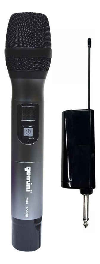 Micrófono Dinámico Hanset Inalámbrico Uhf Wmu-1600 Gemini