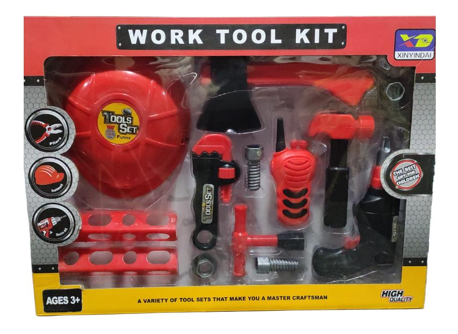 Juego De Herramientas Plástico 12 Piezas Infantil