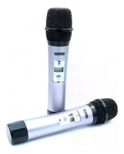 Set 2 Microfonos Inalambricos Uhf Proco Pr9 Smallbox - Imagen 3