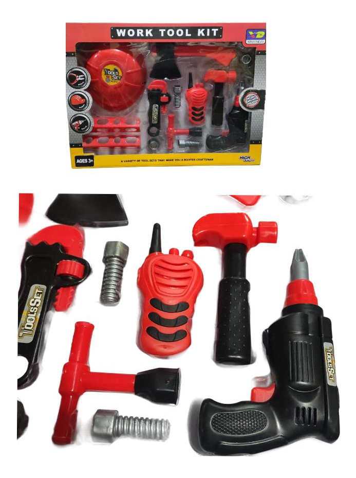 Juego De Herramientas Plástico 12 Piezas Infantil - Imagen 3