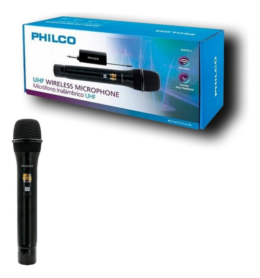 Microfono Karaoke Inalambrico Recargable Philco