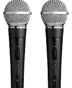Case Micrófono Shure Sm-58 2 Unidades Pb-b5e1