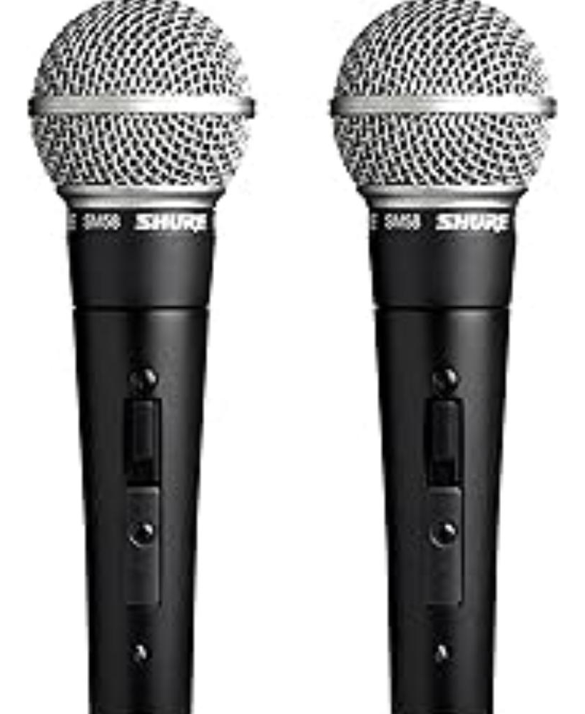 Case Micrófono Shure Sm-58 2 Unidades Pb-b5e1