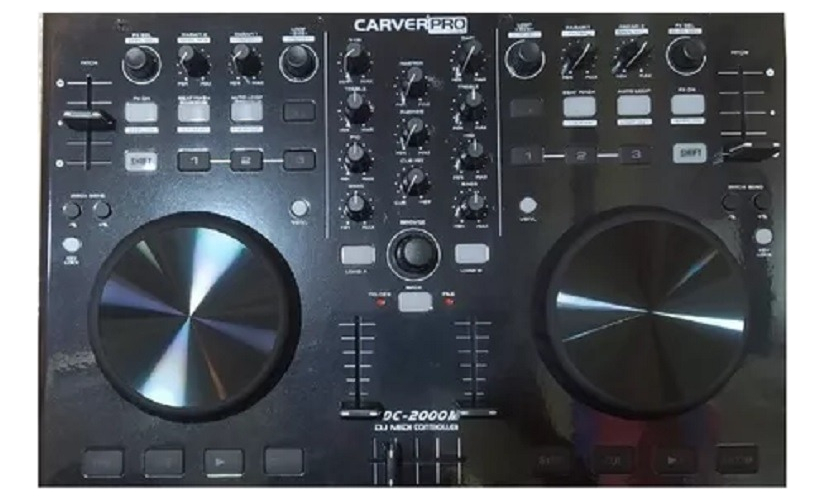 Mezclador De Mesa Dj Carver Pro Vdc-2000 Todoaudio Chile
