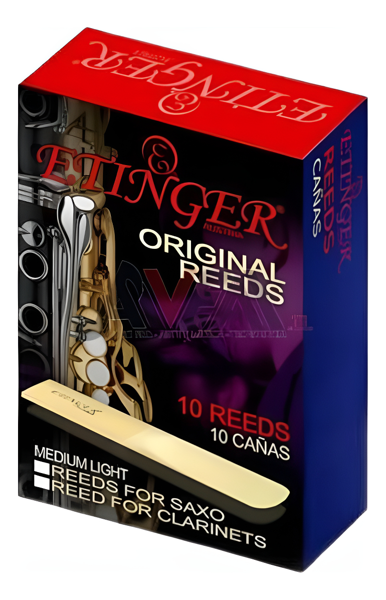 Caña Para Saxofón Etinger Alto 2 1/2