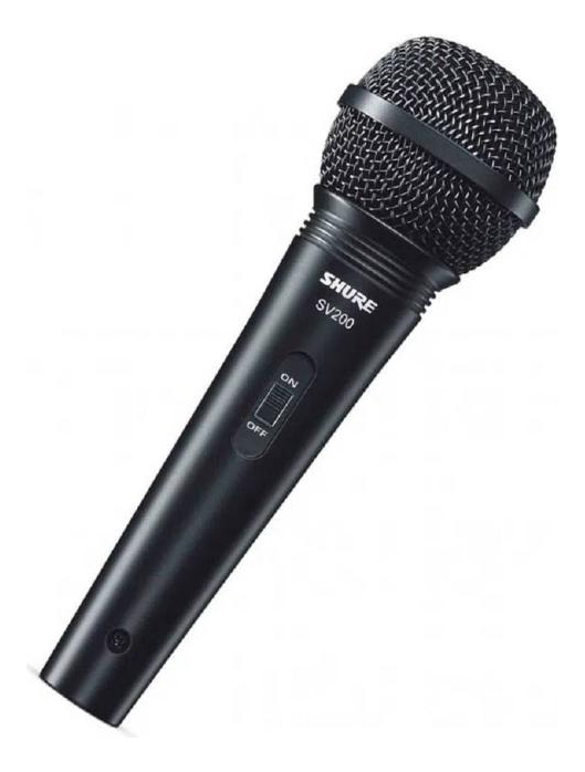 Micrófono Shure Sv200 Dinámico Cardioide Negro Todoaudiochil - Imagen 2