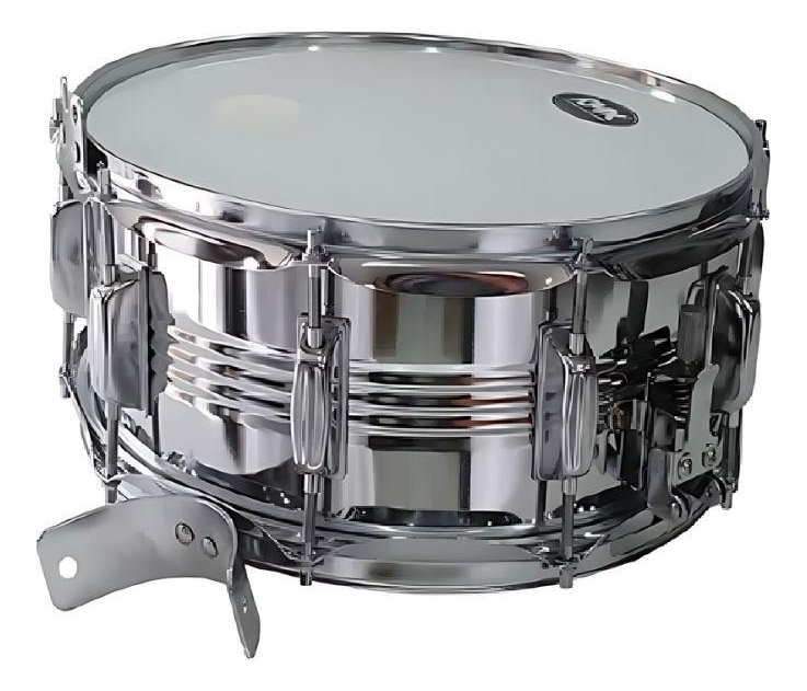 Caja De Banda Escolar 14×5,5 Plateada Rmx