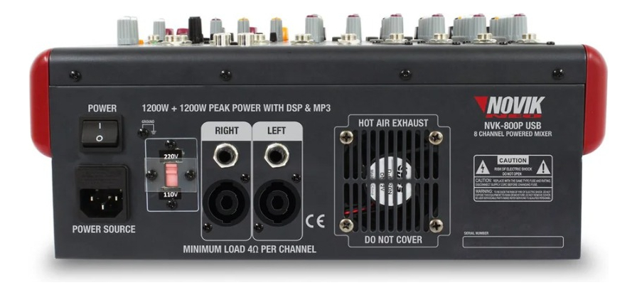 Consola Potenciada Novik Nvk 800p - Imagen 4