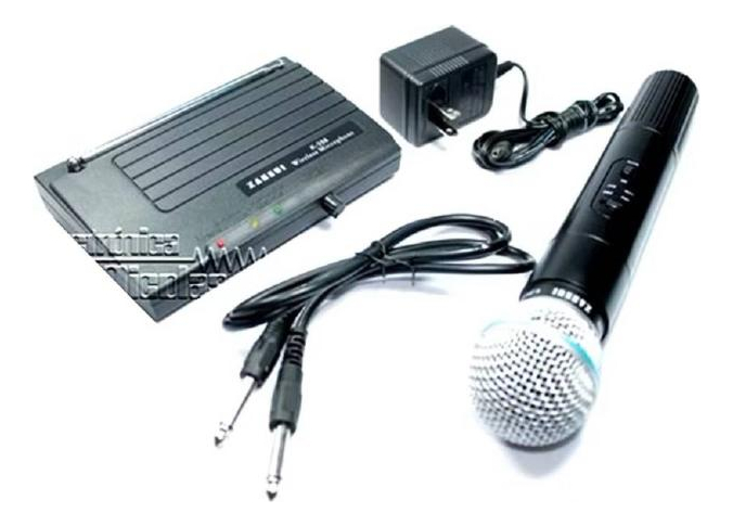 Micrófono Inalambrico Vhf Icm - Imagen 2