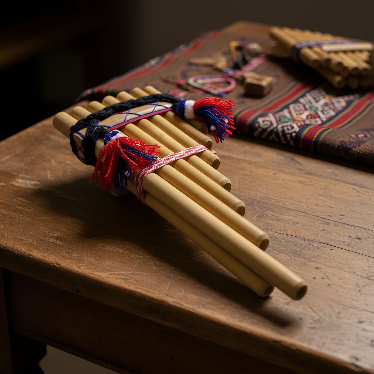 Zampoña Instrumento Musical Andino Wayra 13 Notas - Imagen 3