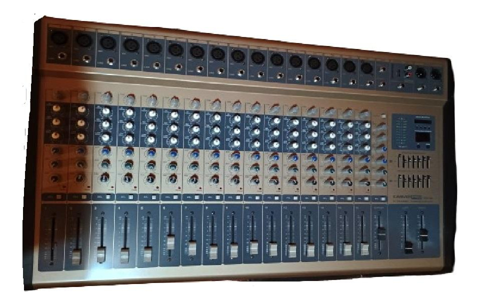 Consola Power Mixer 16 Canales Carver Pro Ckv-166