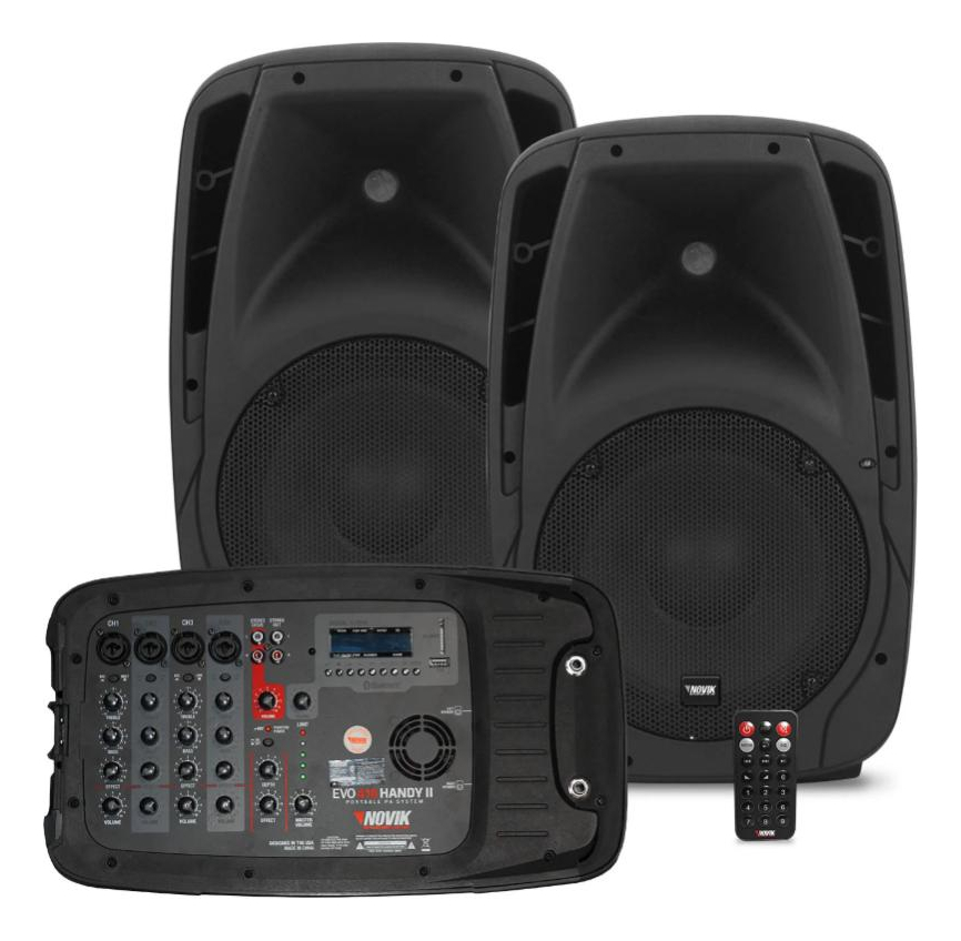 Sistema De Sonido Novik Evo 410 Handy Ii