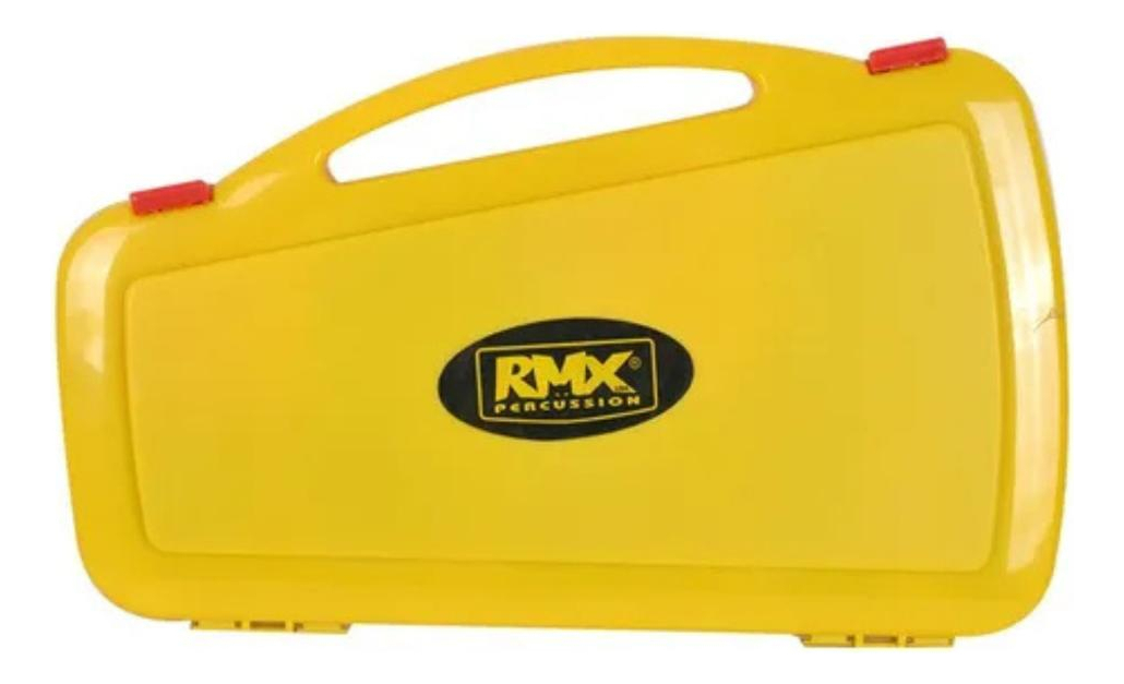Rmx Jr25n Metalofono 25 Notas Cromado Amarillo - Imagen 2
