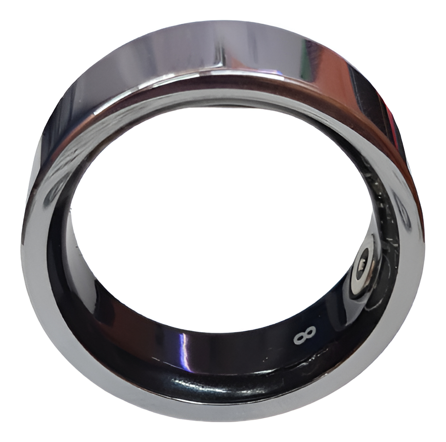 Anillo Inteligente Smart Ring Seguimiento Fitness Plateado