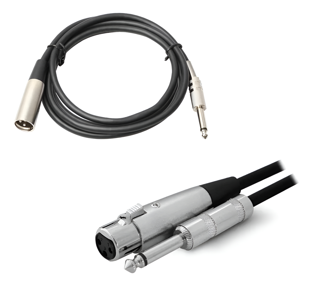 Cable Canon Xlr Plug 6,3mm Micrófono Instrumentos 6 Metros