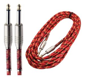 Cable Plug Plug Para Parlante Y Audio 6 Metros