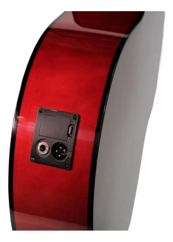 Guitarra Electroacústica Freeman Frcg44ceq Color Natural - Imagen 3