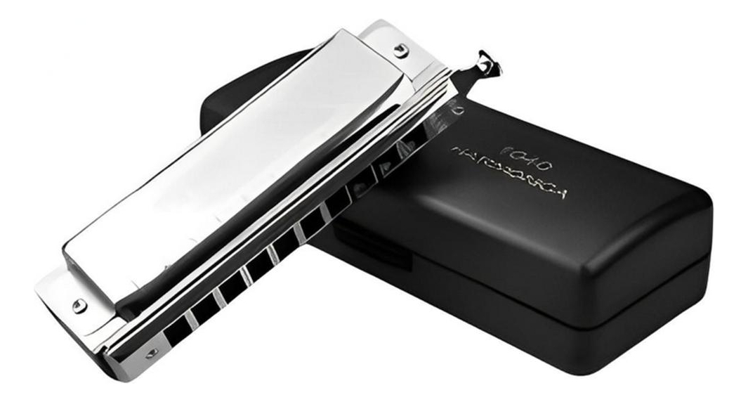 Armónica Qi Mei Plateado 10/40