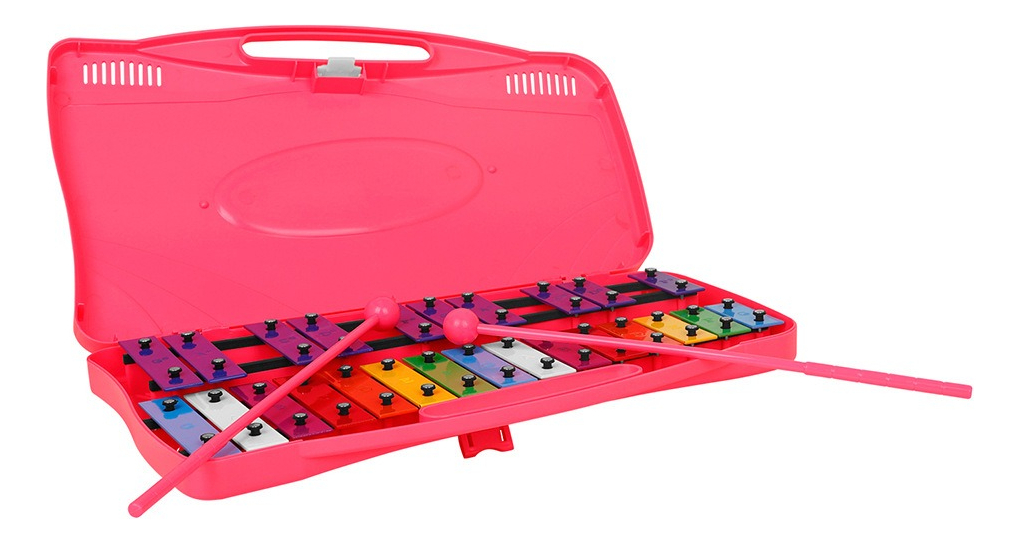 Metalofono Rosado Cromatico 25 Notas - Imagen 5