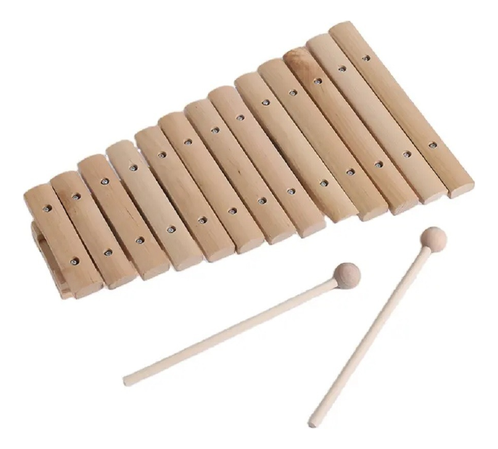 Xilófono De Madera 13 Tonos Strauss Todoaudio Chile