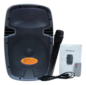 Caja Portátil Recargable 8´´ Bt Mp3 Fm 50w Rms Titaniux