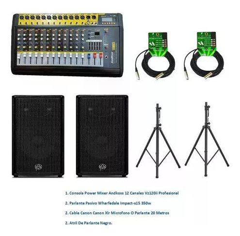 Kit Audio Profesional Alta Gama