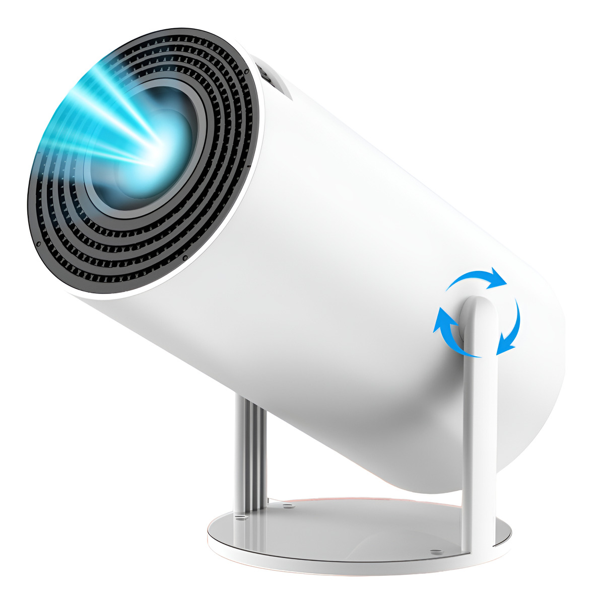 Mini Proyector Hy300 Wifi Bluetooth Hd 130 Blanco - Imagen 4