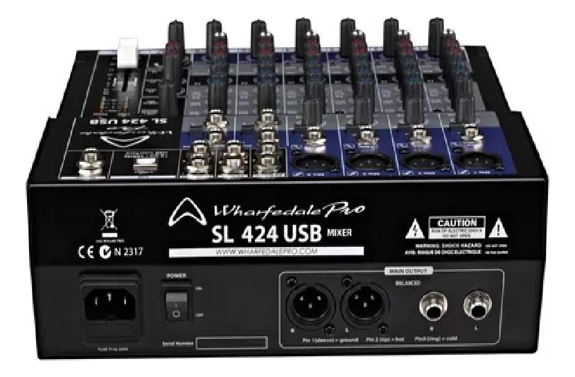 Mixer Wharfedale Sl 424 Usb