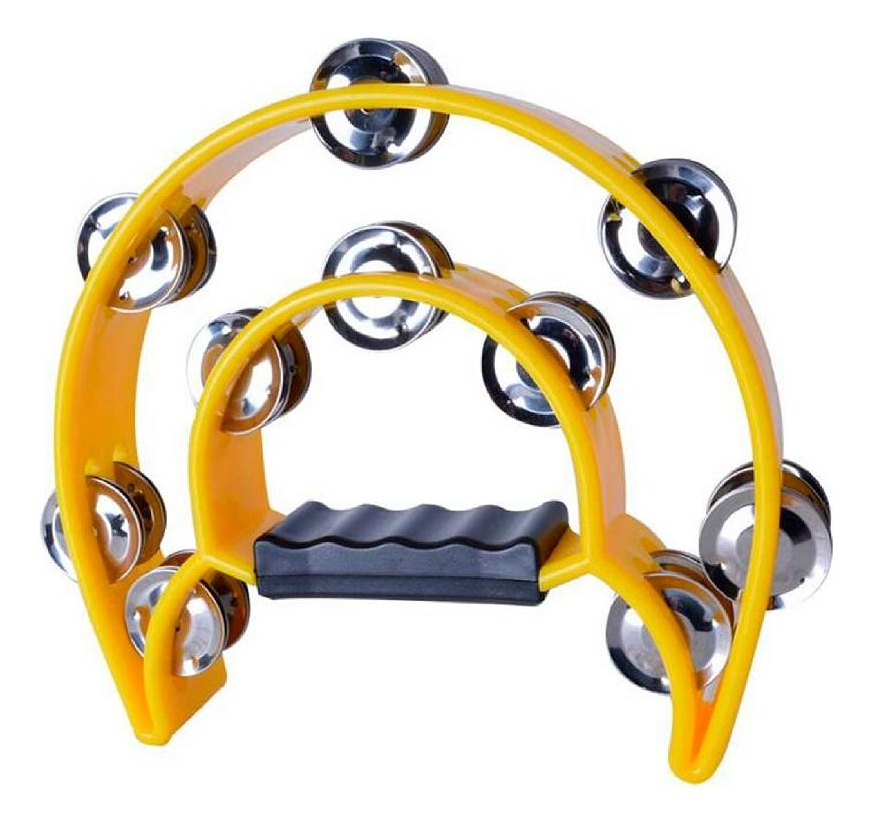 Pandero Media Luna Rmx 8,5´´ Tr-4 Amarillo - Imagen 3