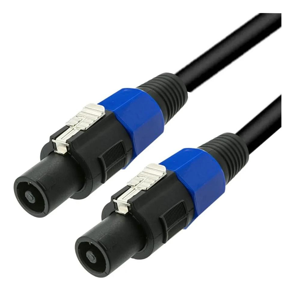 Cable Speakon -speakon 10 Mt Para Micrófono O Instrumento