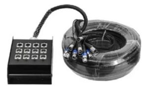 Cable Multipar 20mt 8 Canales 4 Entradas Todoaudio Chile