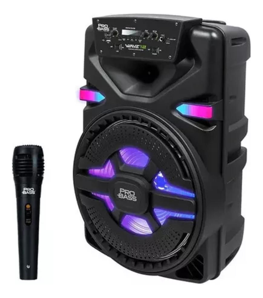 Parlante Con Bluetooth Portátil Probass Wave 15 - Imagen 2