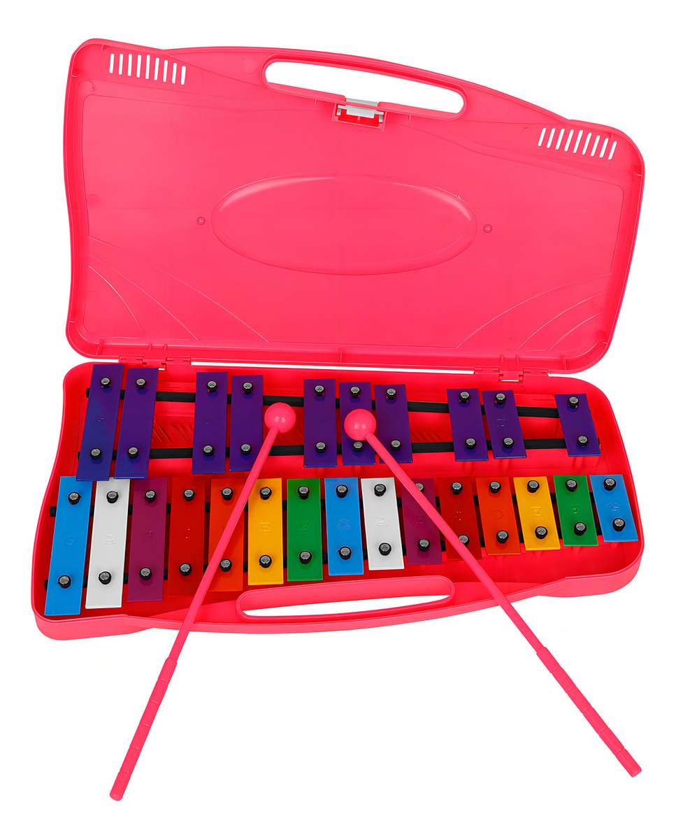 Metalofono Rosado Cromatico 25 Notas - Imagen 2
