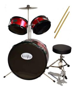 Batería Infantil 3 Piezas+piso Srss-31 Strauss