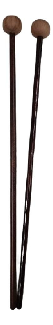 Mazos Para Percusión 38 Cm Cabeza De Madera Par - Imagen 2