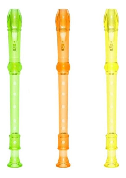 Flauta Soprano De Plástico Colores - Imagen 2