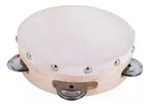 Pandero 6 Pulgadas Celta Jp-6 Con Chapas Metálicas